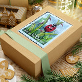 Ladybug Stamp Sticker