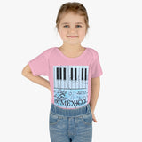 Piano Keys Stamp Baby Onesie