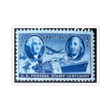 George & Ben Stamp Sticker