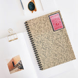 Health Stamp Spiral Notebook