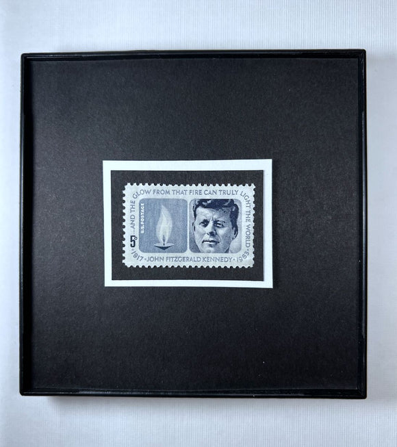 JFK 1964 Framed Stamp #1246