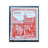 Columbian Castle Stamp Sticker