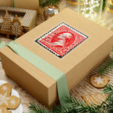Red Two Cents Stamp Sticker