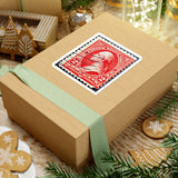 Red Two Cents Stamp Sticker