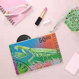 Praying Mantis Clutch Bag