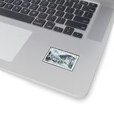 French Town Stamp Sticker