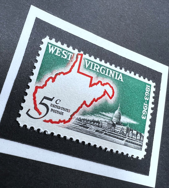 West Virginia Framed #1232