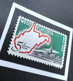 West Virginia Framed #1232