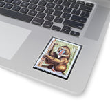 Baboon Africa Stamp Sticker
