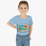 Praying Mantis Stamp Baby Onesie