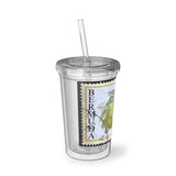 Lemon Stamp Acrylic Cup