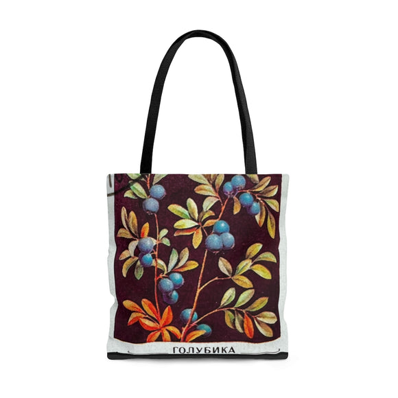 Blueberry Bush Tote Bag