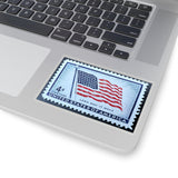 American Flag Stamp Sticker