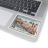 Farmer Stamp Sticker