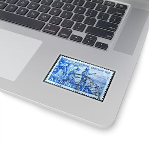 Blue Mountains Australia Stamp Sticker