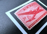 Air Mail 1946 Framed #C32