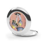 Mushrooms Compact Travel Mirror