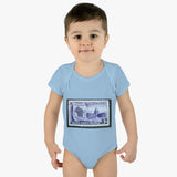 Wisconsin Stamp Baby Onesie