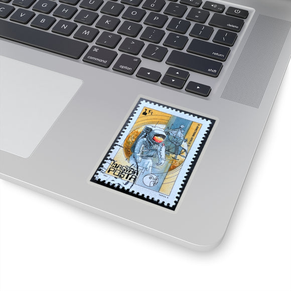 Astronaut Stamp Sticker