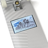 Bicycles 1957 Stamp Sticker