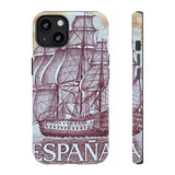 Spain Ship Tough Phone Case