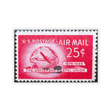 Postal Union Stamp Sticker