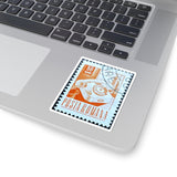 Rotary Phone Stamp Sticker