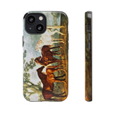 Wild Horses Stamp - Tough Phone Case