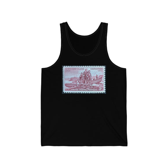 Lewis & Clark Stamp Tank Top