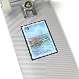 Boat Hut Stamp Sticker