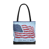 American Flag Tote Bag