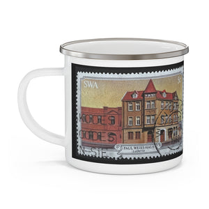 Architecture 1982 Stamp Enamel Mug