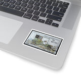 Vintage Car Stamp Sticker