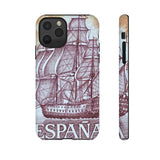 Spain Ship Tough Phone Case