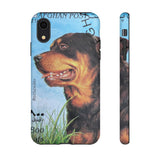 Rottweiler Dog Tough Phone Case