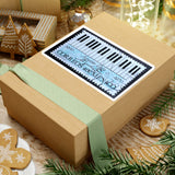 Piano Keys Stamp Sticker