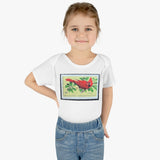 Cardinal Stamp Baby Onesie
