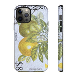 Lemon Citrus Stamp - Tough Phone Case