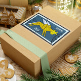 Flying Cow Stamp Sticker