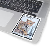 Leopard African Stamp Sticker