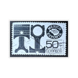 Pistons - Car Part Stamp Sticker