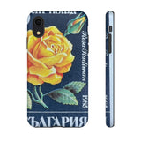 Yellow Rose Flower Tough Phone Case