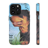 Rottweiler Dog Tough Phone Case