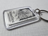 Robert Frost Keychain