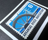 Arkansas 1968 Framed #1358