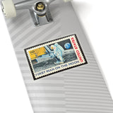 Man on the Moon Stamp Sticker