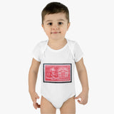 Alexander Hamilton Stamp Baby Onesie