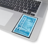 Mackinaw Bridge Stamp Sticker