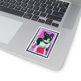 French Bull Dog Stamp Sticker