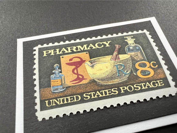 Pharmacy 1972 Framed #1476